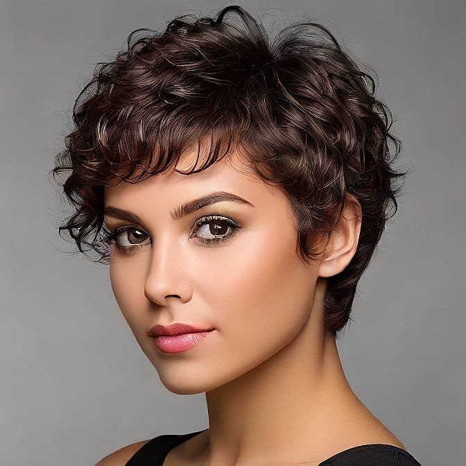 curly pixie haircuts