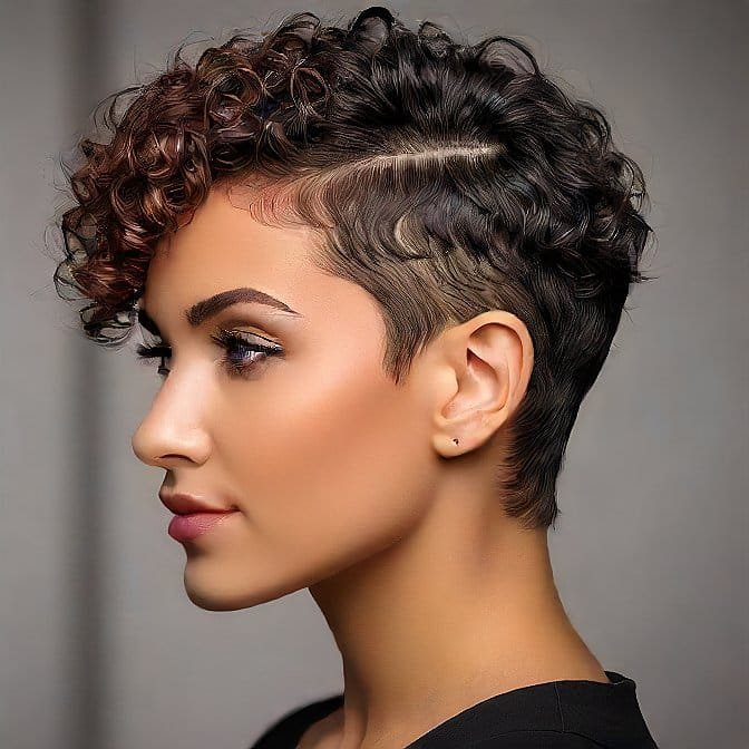 curly pixie haircuts
