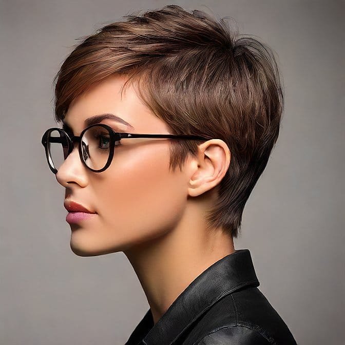 choppy pixie haircut