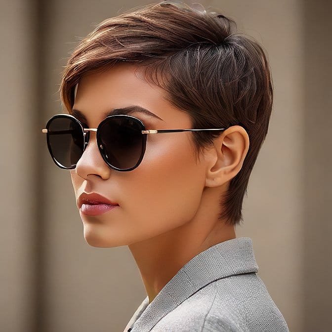 textured pixie haircut
